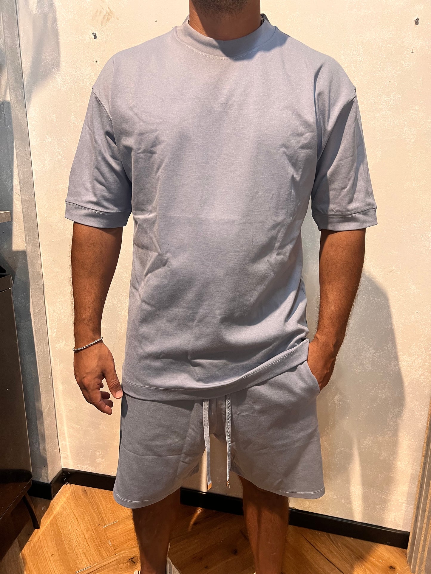 חליפת מנגט צבע ג׳ינס