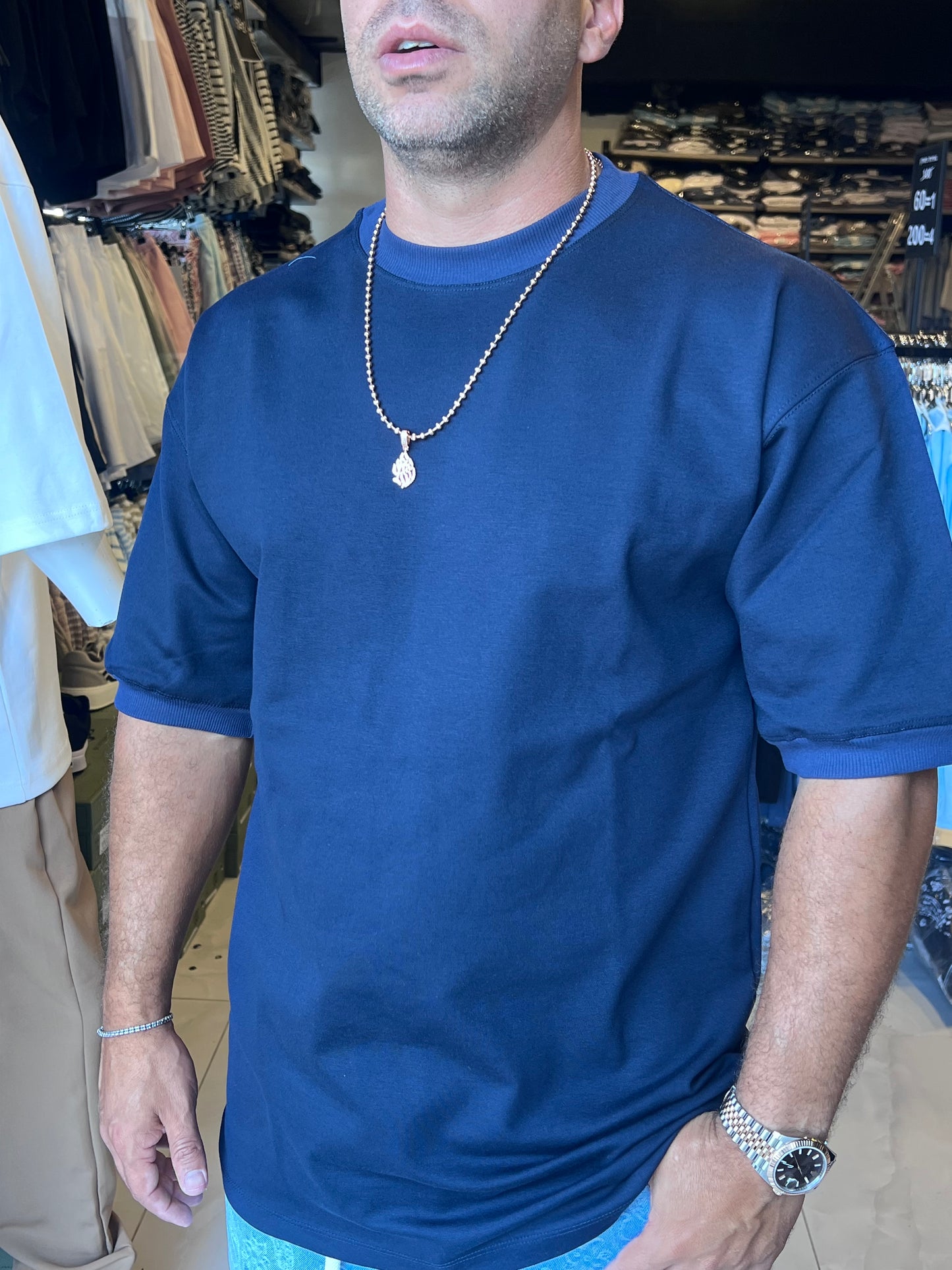 טישרט מילאנו מנג׳ט נייבי