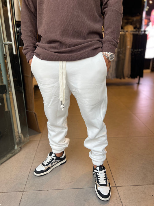 מכנס פוטר לבן