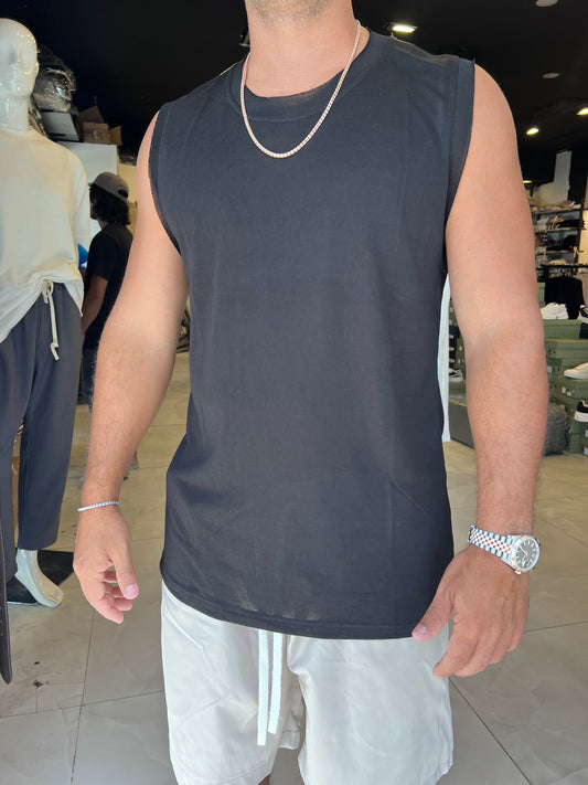 גופית פלאם מראה פשתן שחור