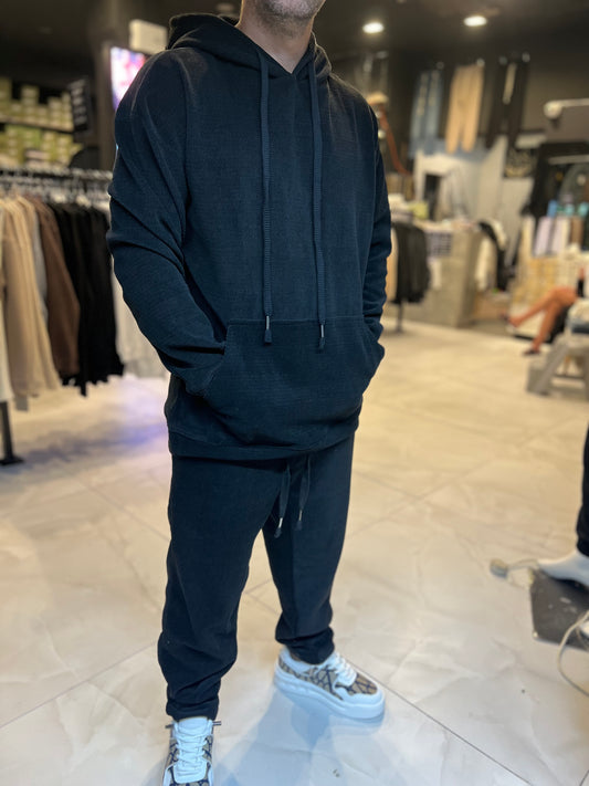 חליפת קורדרוי שחורה