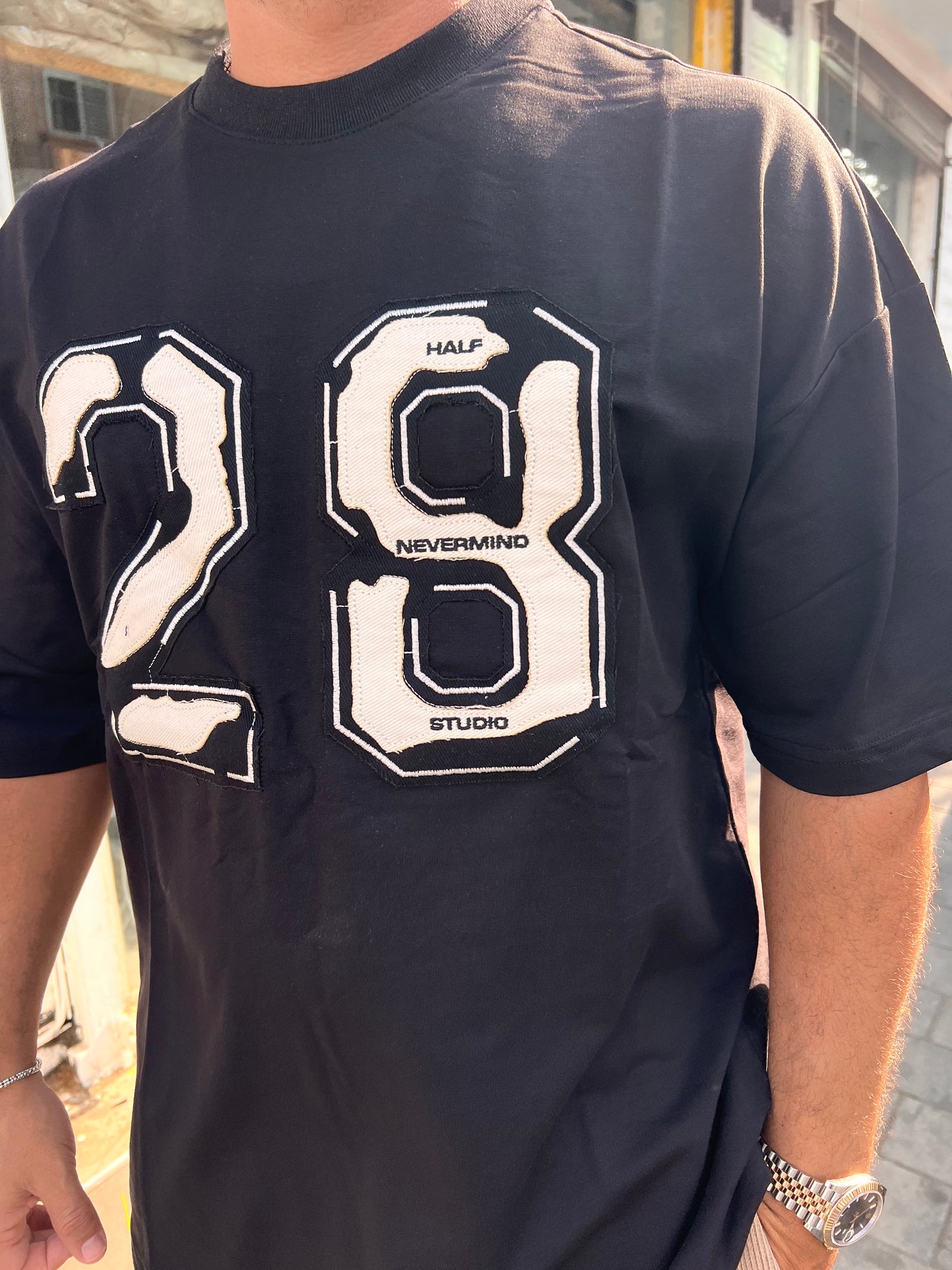 טישרט אופנה שחור מס28