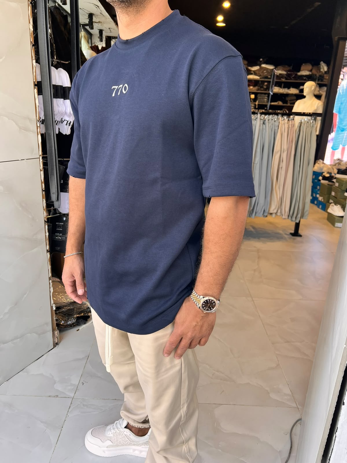 טישרט 770 צבע כחול