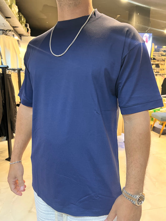 טישרט מרצרייז כחול