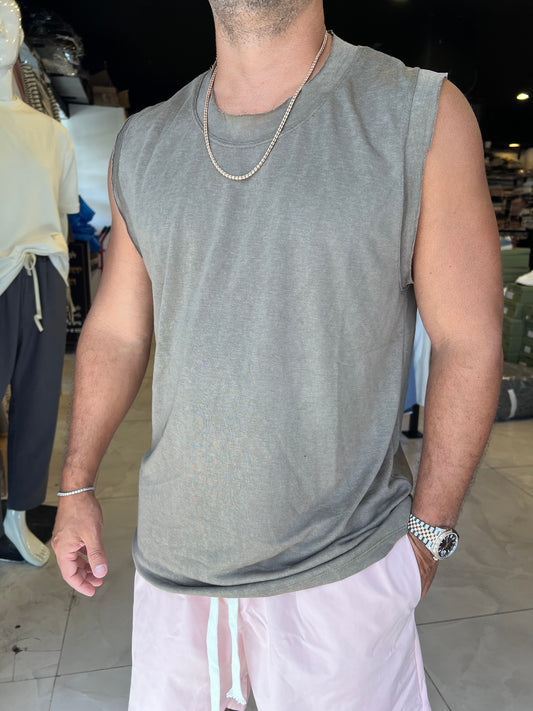 גופית פלאם מראה פשתן חום