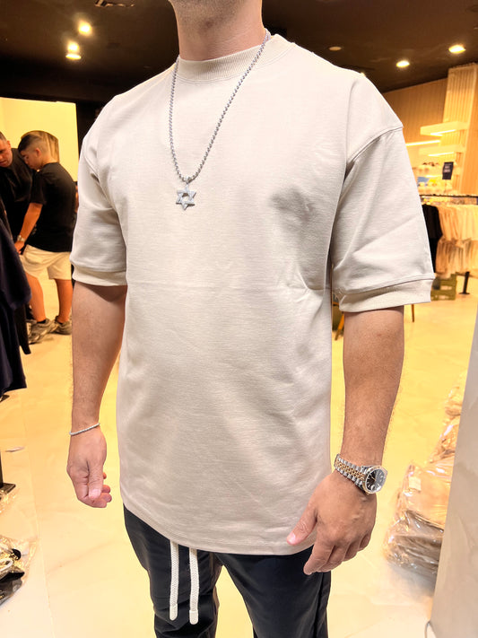 טישרט פרימיום בז