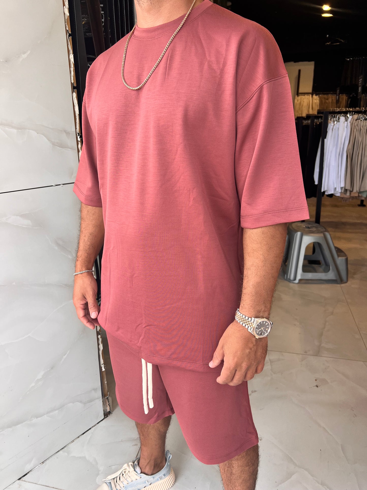 חליפת דובאי אפרסק new