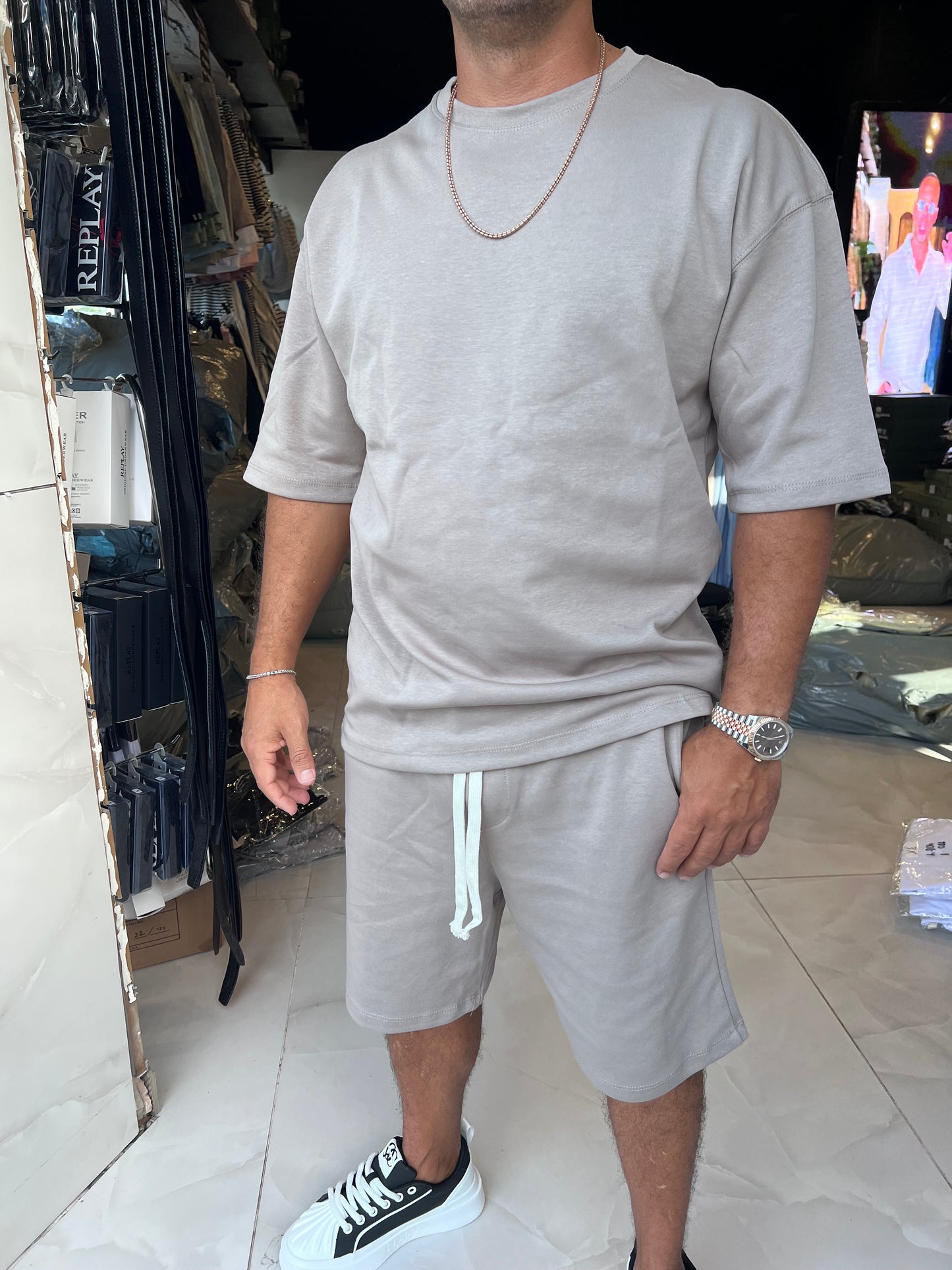 חליפת ניורק אפור