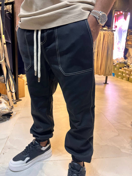 מכנס תפרים לבנים