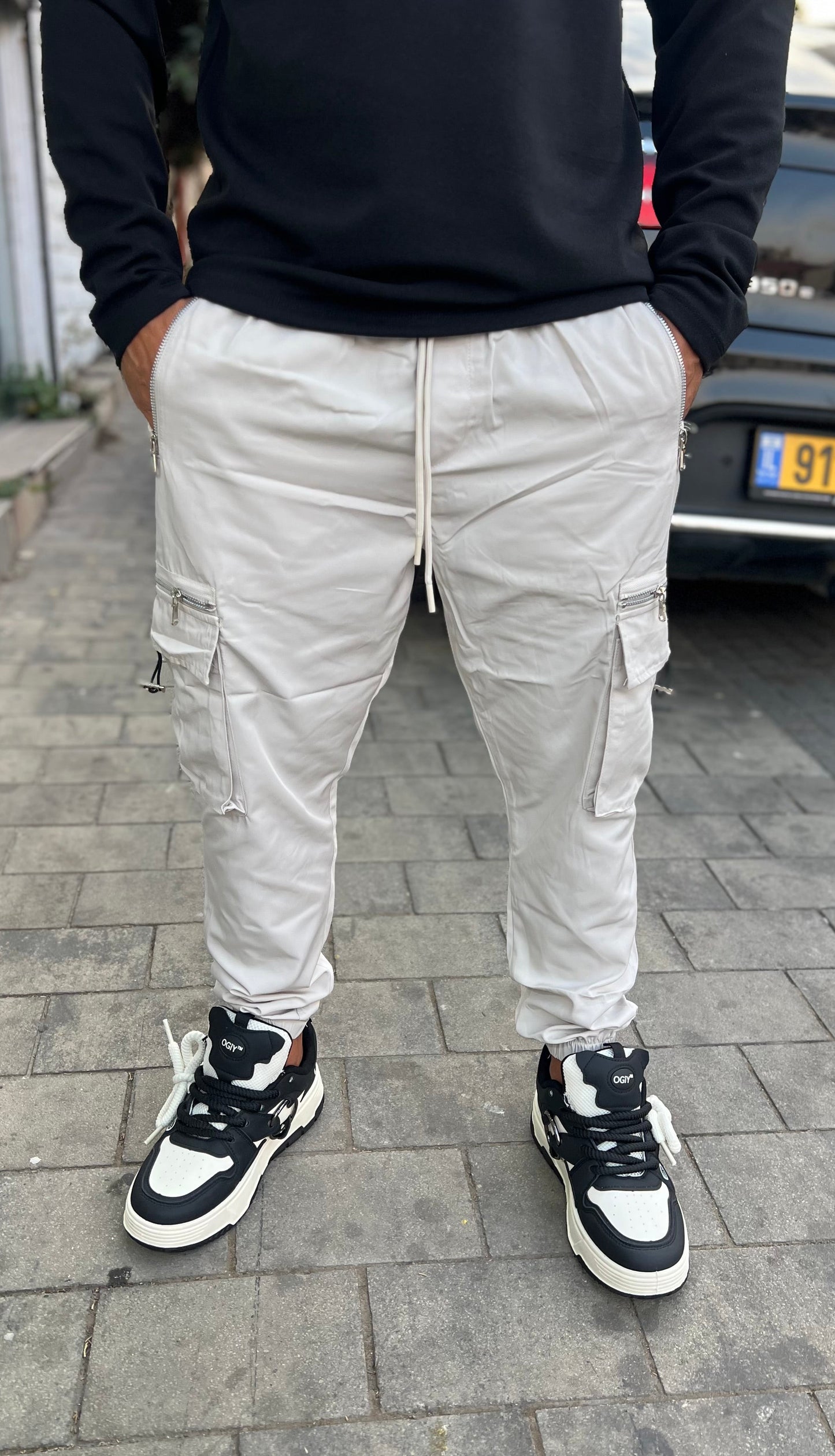 ‎דגמ״ח ניילון רוכסנים צבע בז׳