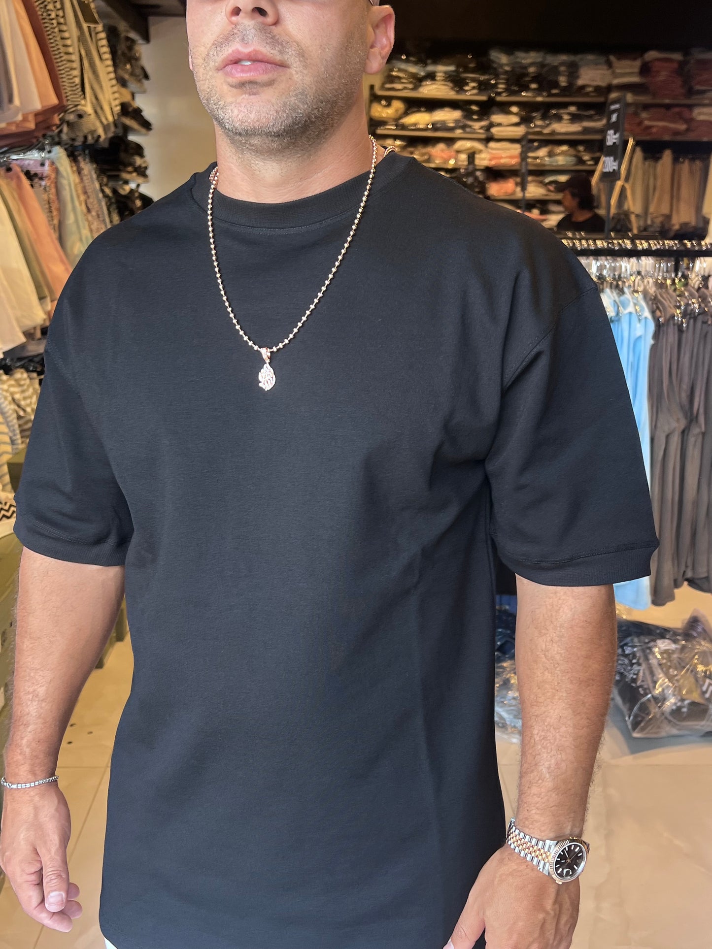 טישרט מילאנו מנג׳ט שחור
